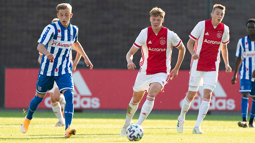 Ajax O18 Aan De Bal